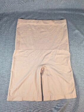 Under Control Shapewear Shorts Nude Beige High Waist Tummy Control L/XL